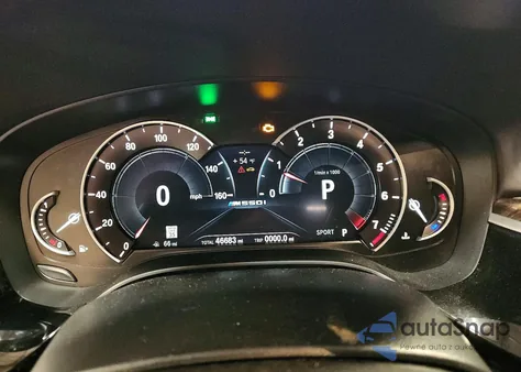 2019 BMW M550Xi from USA, damaged, VIN WBAJB9C54KB288815